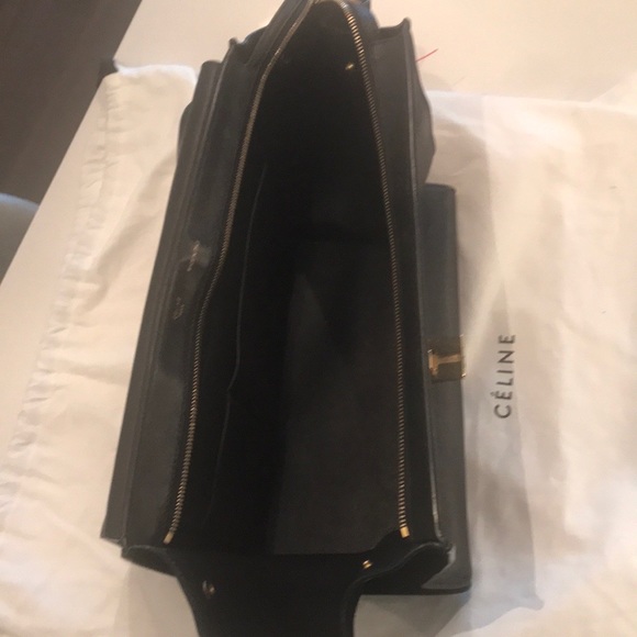 Celine Trapeze Cabas Phantom Large grain Calf Skin - Picture 4 of 7